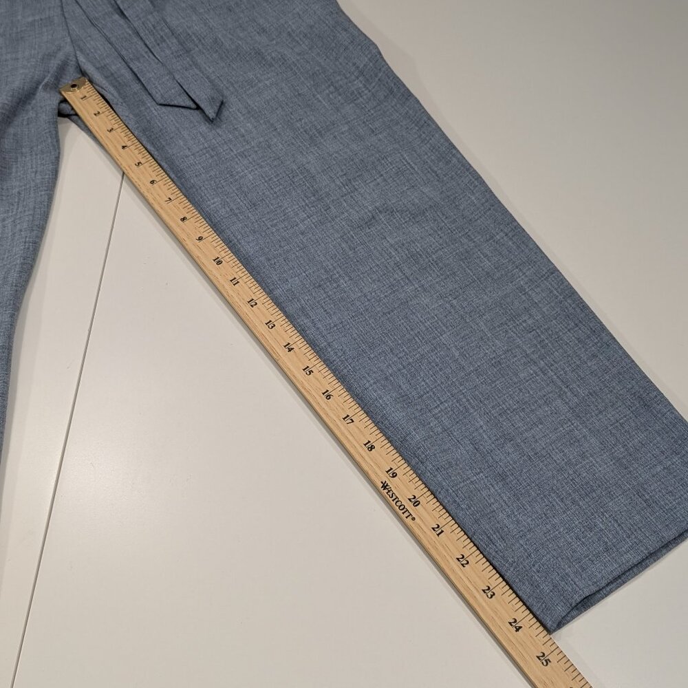 Dynamite Slate Blue Belted Pants - Size S - Picture 6 of 9